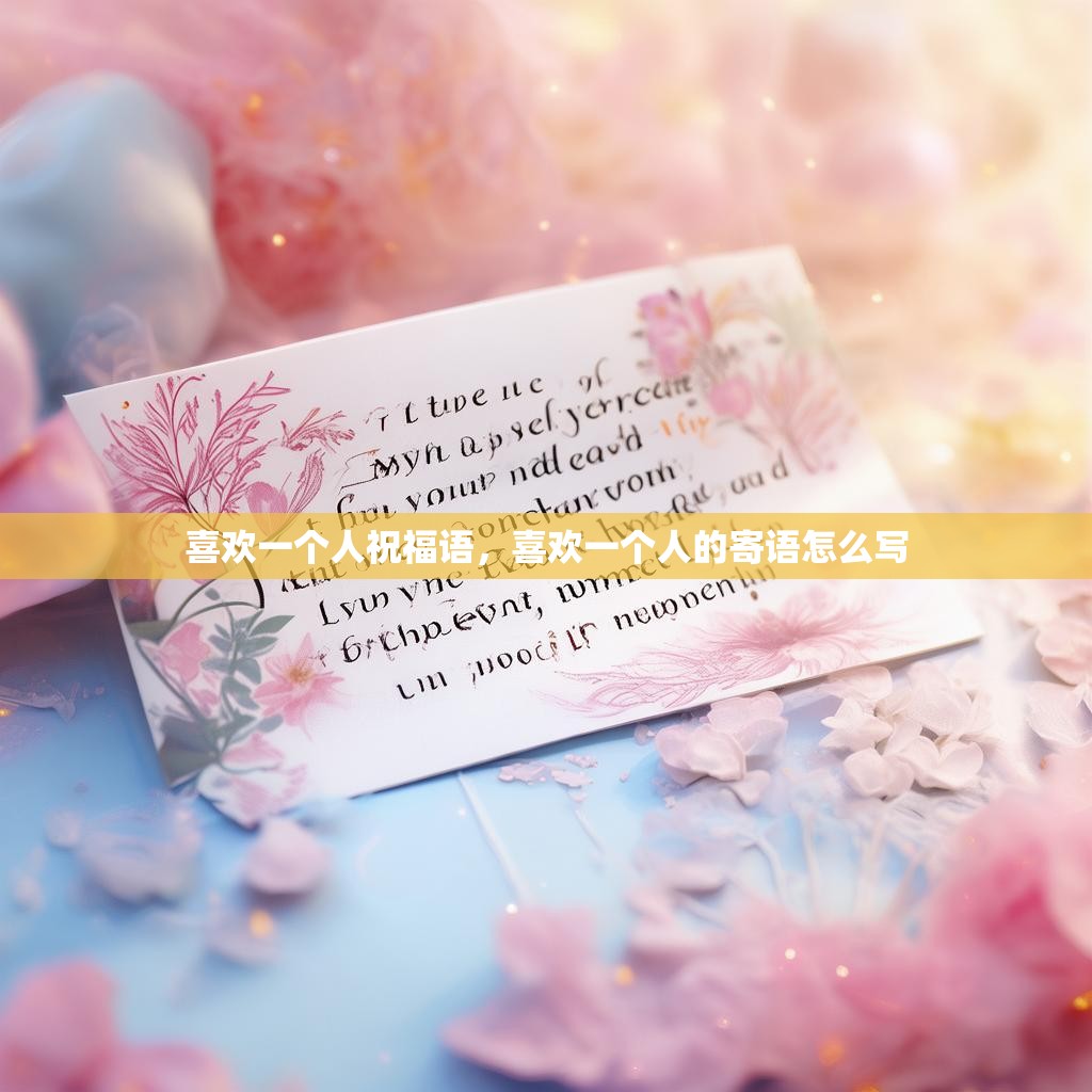喜欢一个人祝福语，喜欢一个人的寄语怎么写
