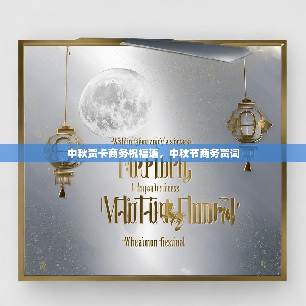 中秋贺卡商务祝福语，中秋节商务贺词