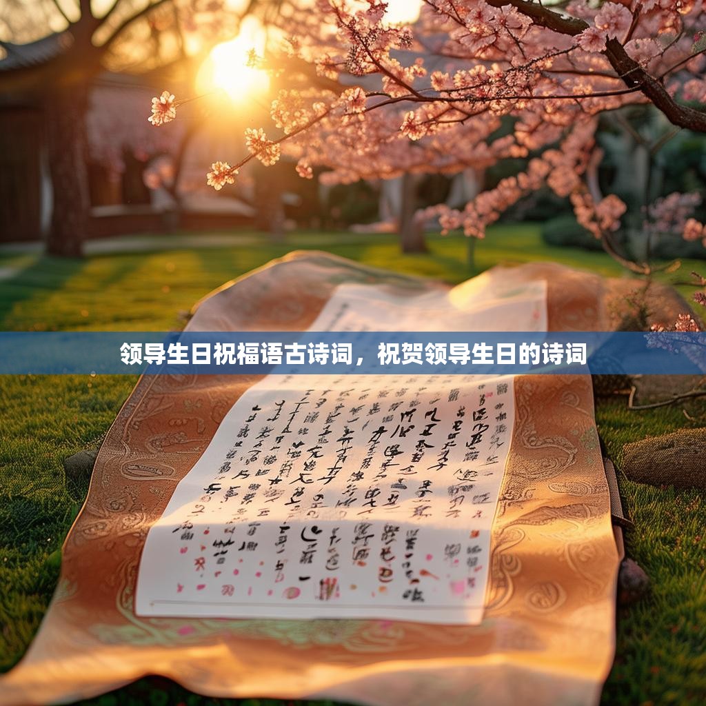 领导生日祝福语古诗词，祝贺领导生日的诗词