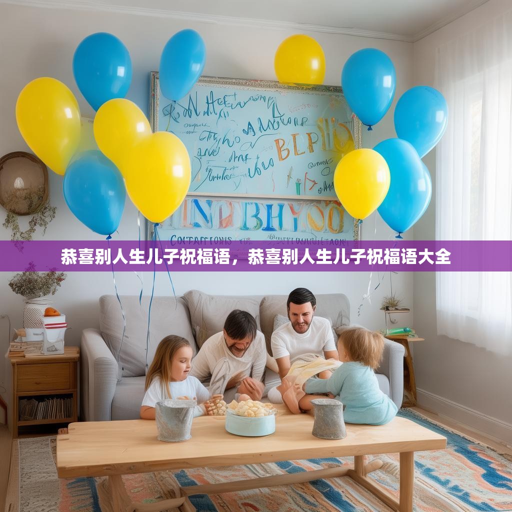 恭喜别人生儿子祝福语，恭喜别人生儿子祝福语大全