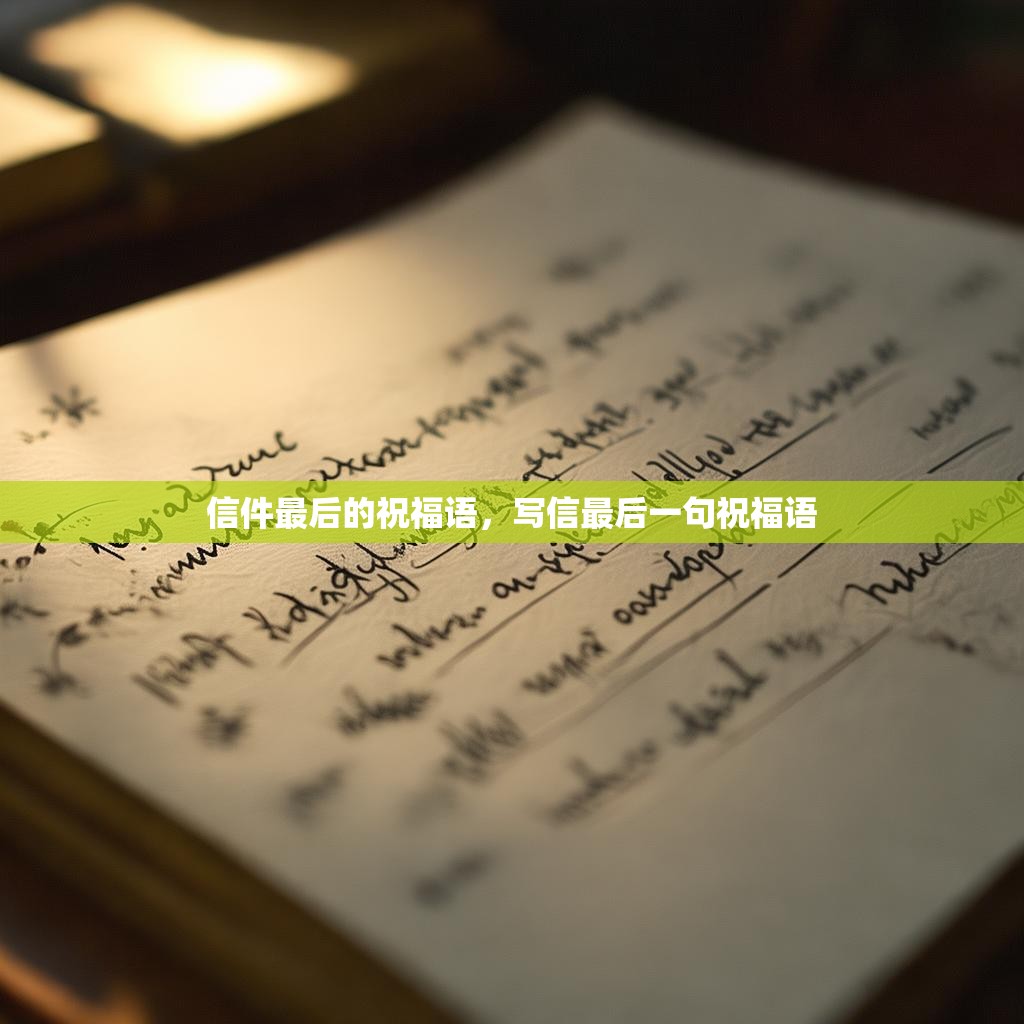 信件最后的祝福语，写信最后一句祝福语