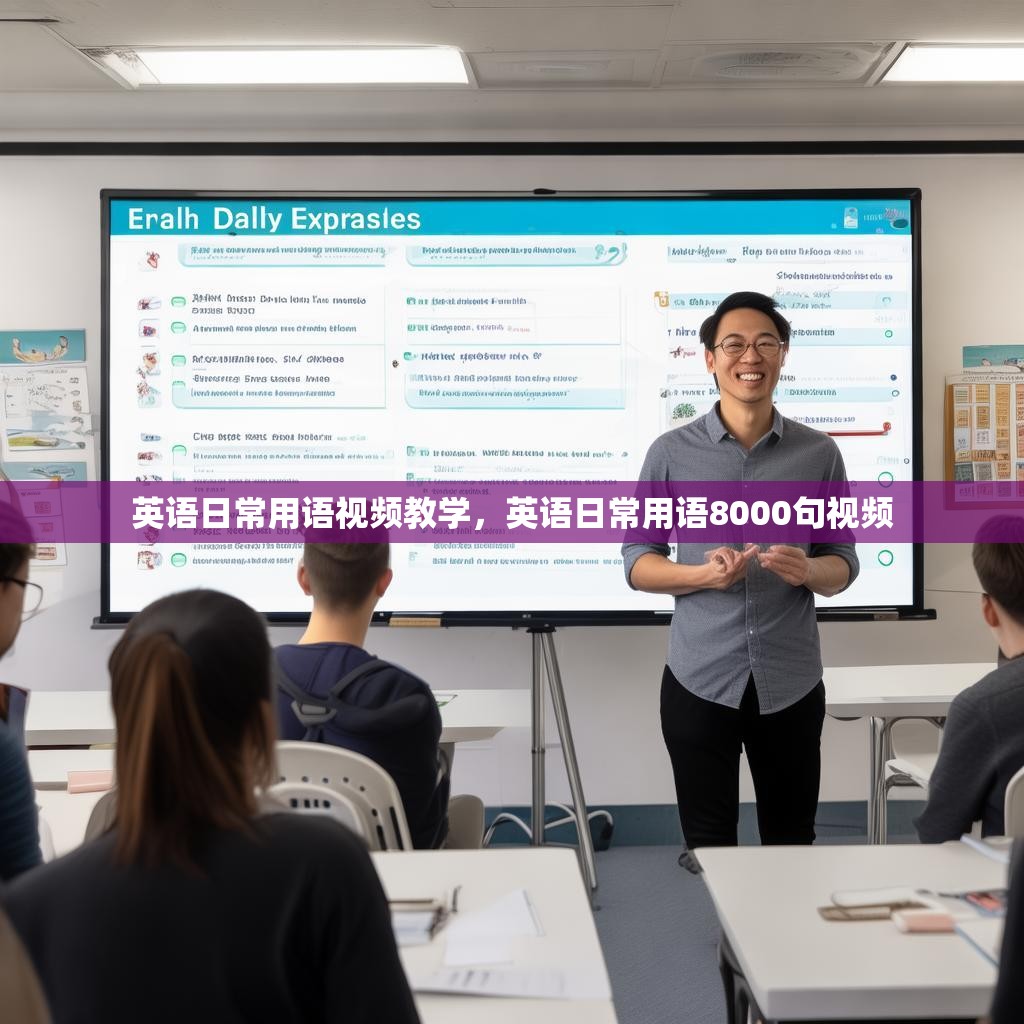 英语日常用语视频教学，英语日常用语8000句视频