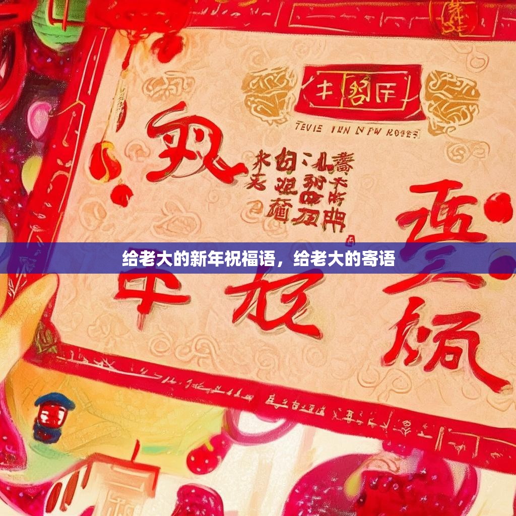 给老大的新年祝福语，给老大的寄语