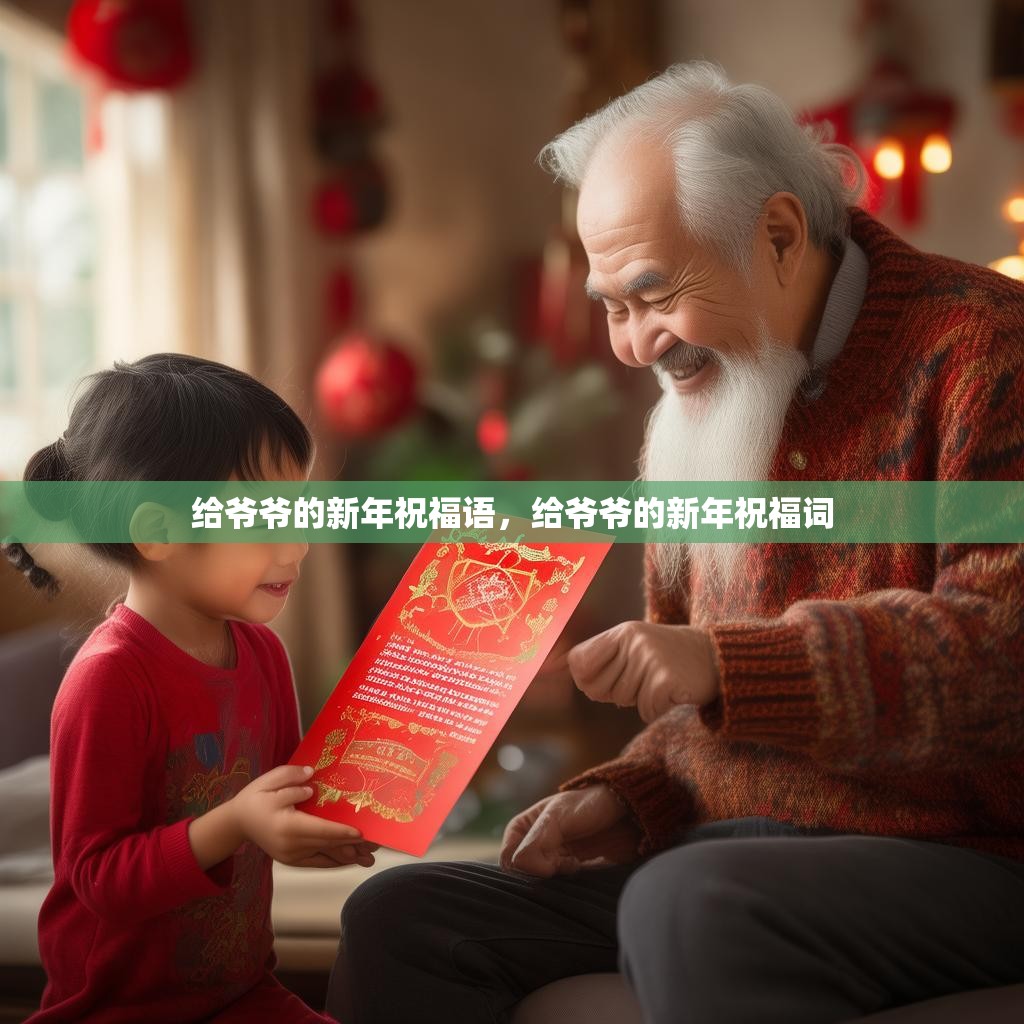 给爷爷的新年祝福语，给爷爷的新年祝福词