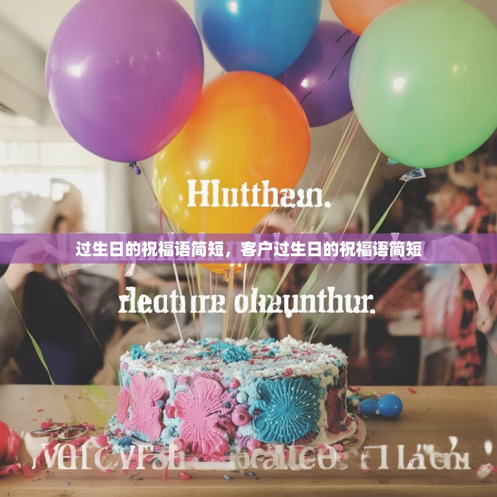 过生日的祝福语简短，客户过生日的祝福语简短