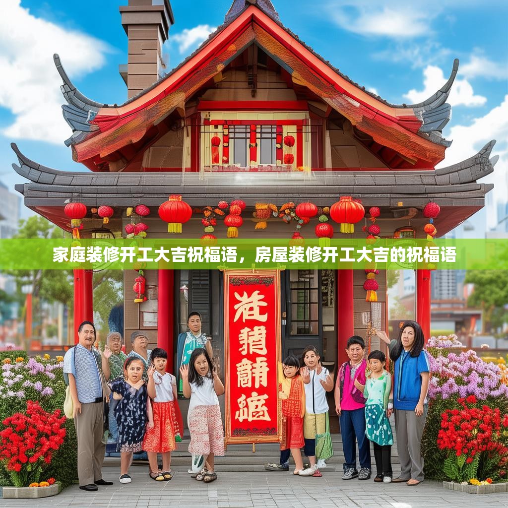 家庭装修开工大吉祝福语，房屋装修开工大吉的祝福语