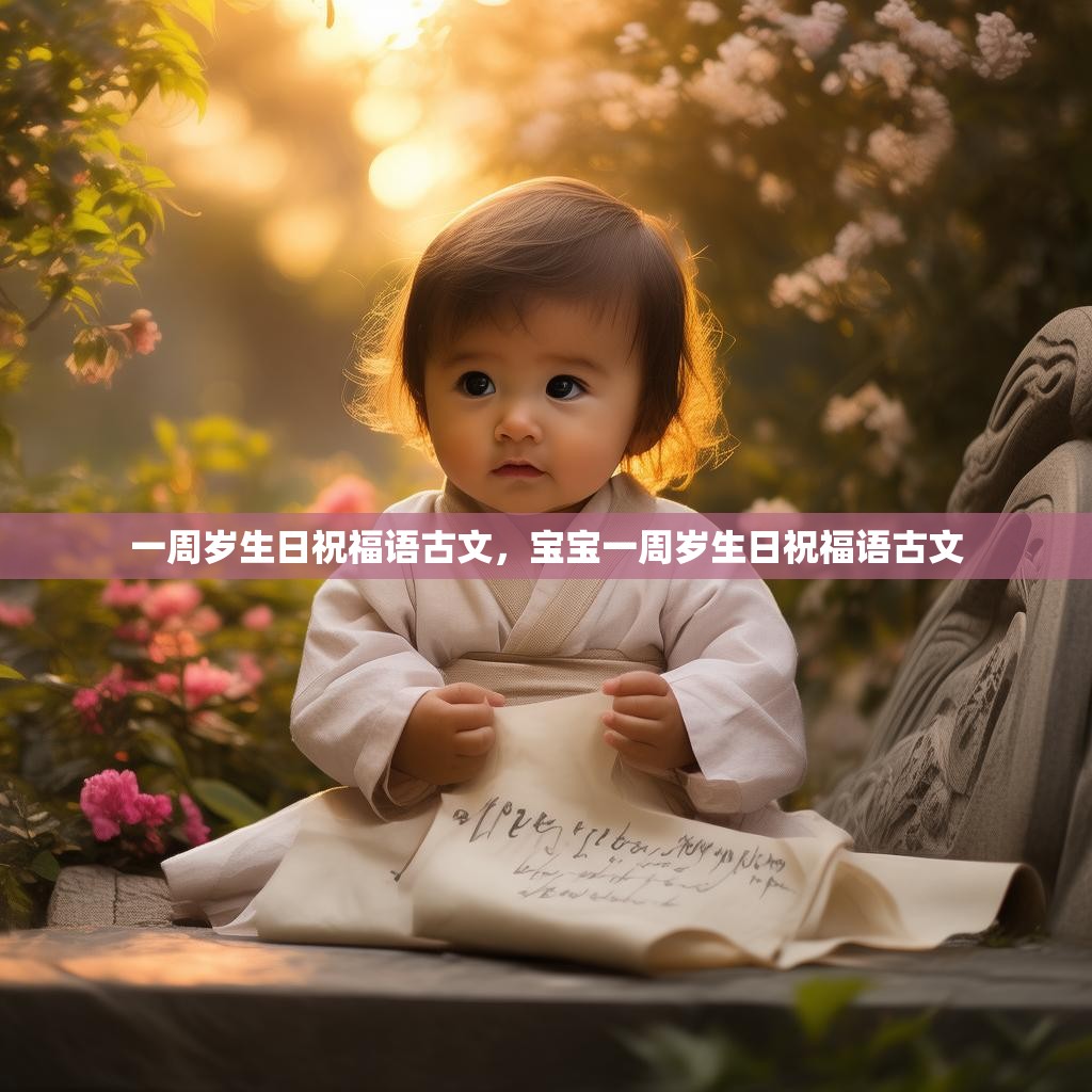 一周岁生日祝福语古文，宝宝一周岁生日祝福语古文