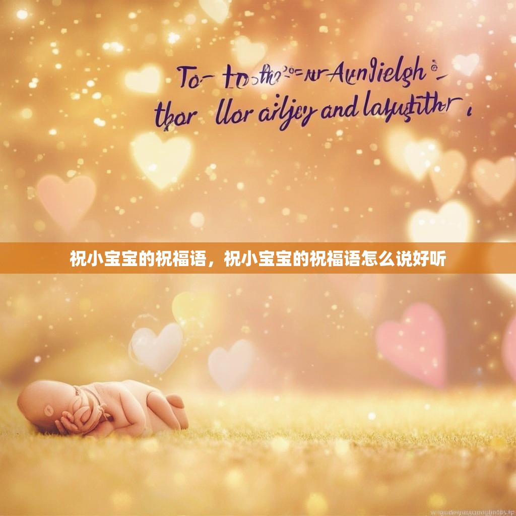 祝小宝宝的祝福语，祝小宝宝的祝福语怎么说好听