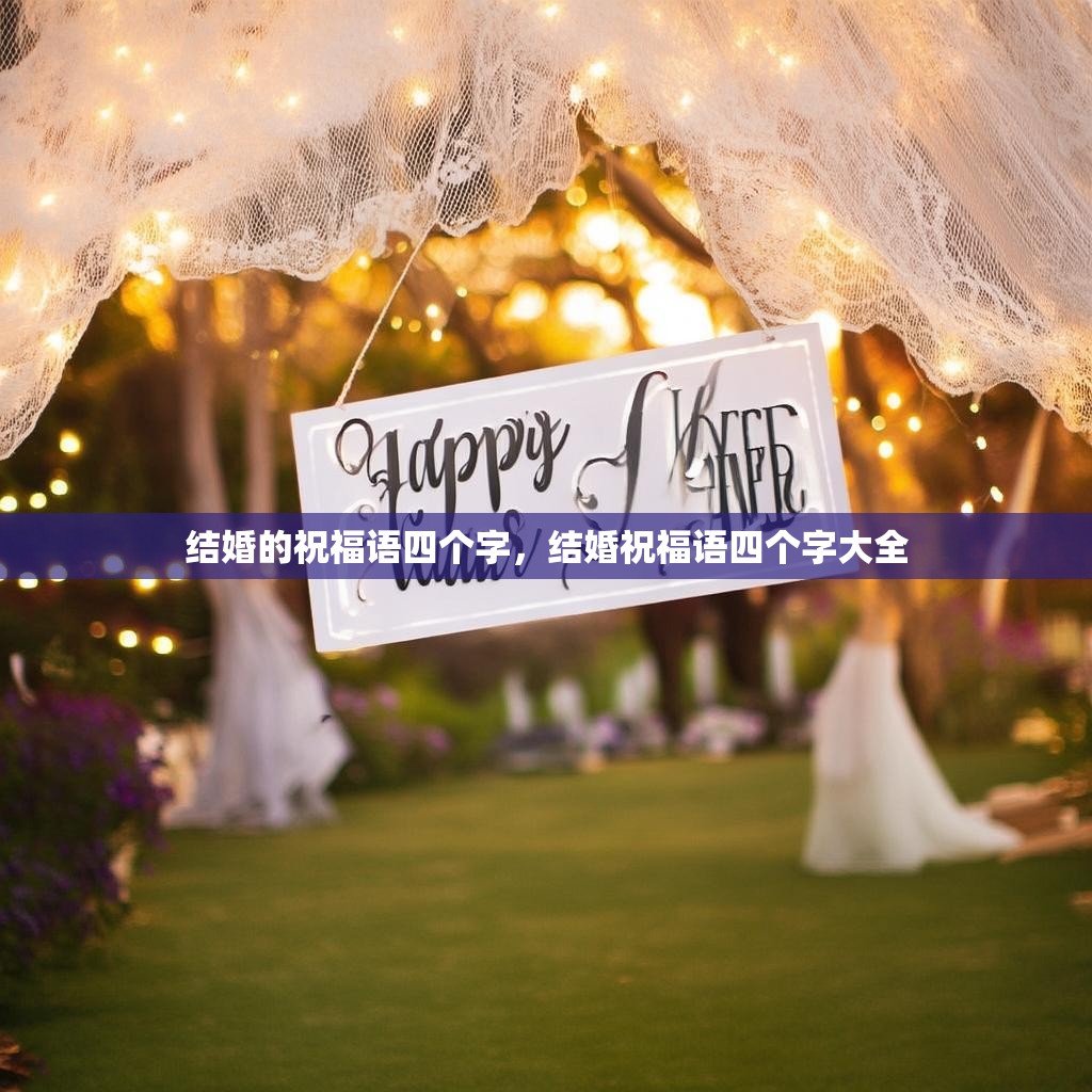 结婚的祝福语四个字，结婚祝福语四个字大全