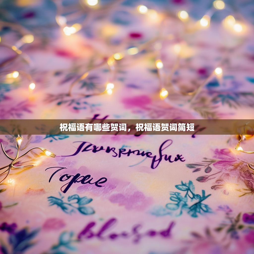 祝福语有哪些贺词，祝福语贺词简短