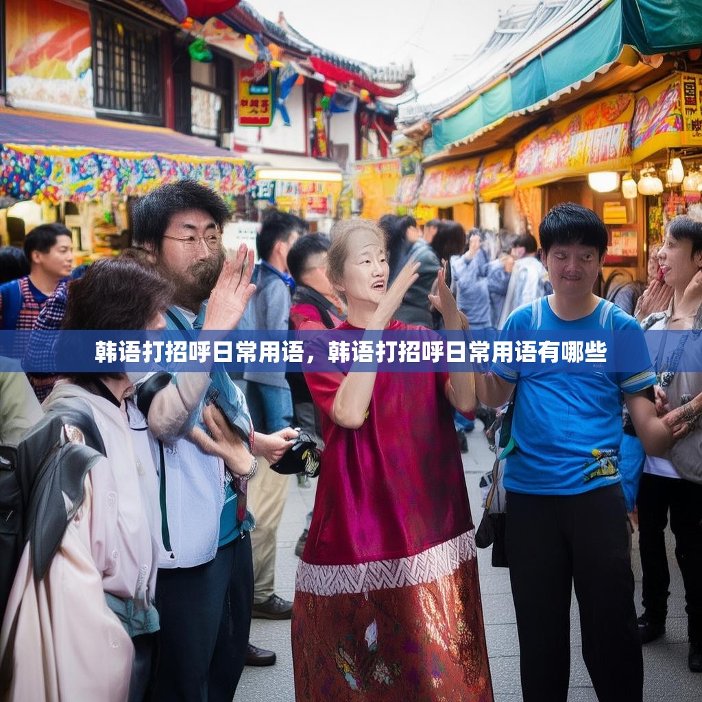 韩语打招呼日常用语，韩语打招呼日常用语有哪些