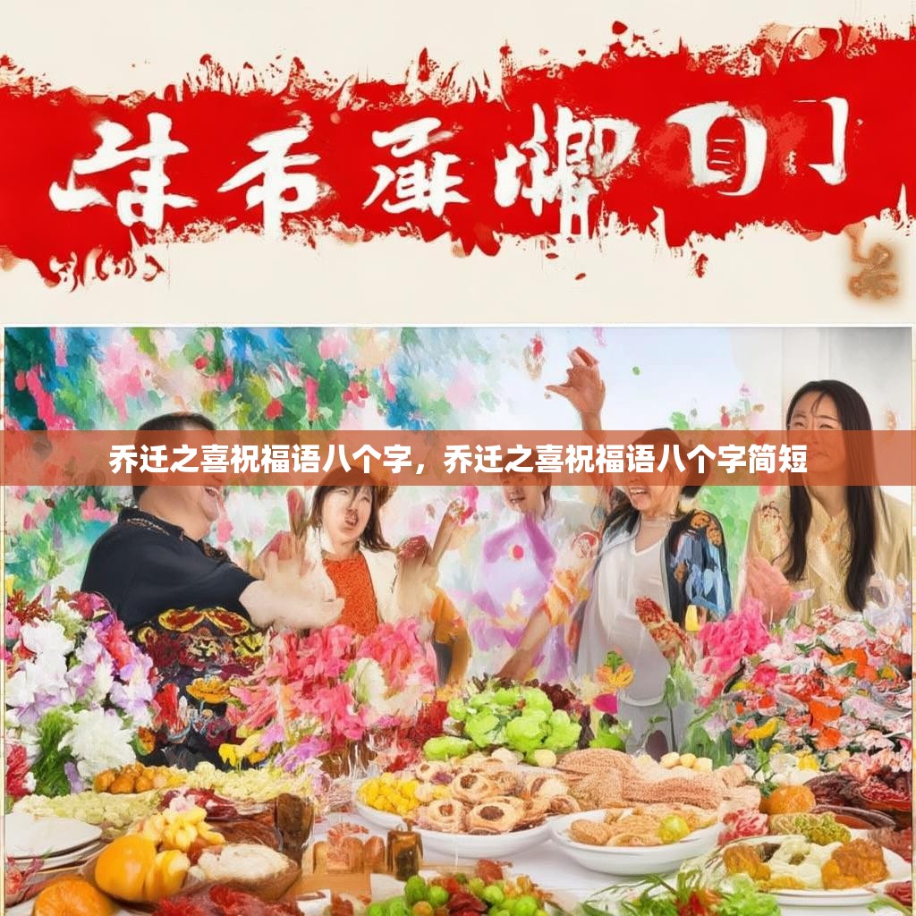 乔迁之喜祝福语八个字，乔迁之喜祝福语八个字简短