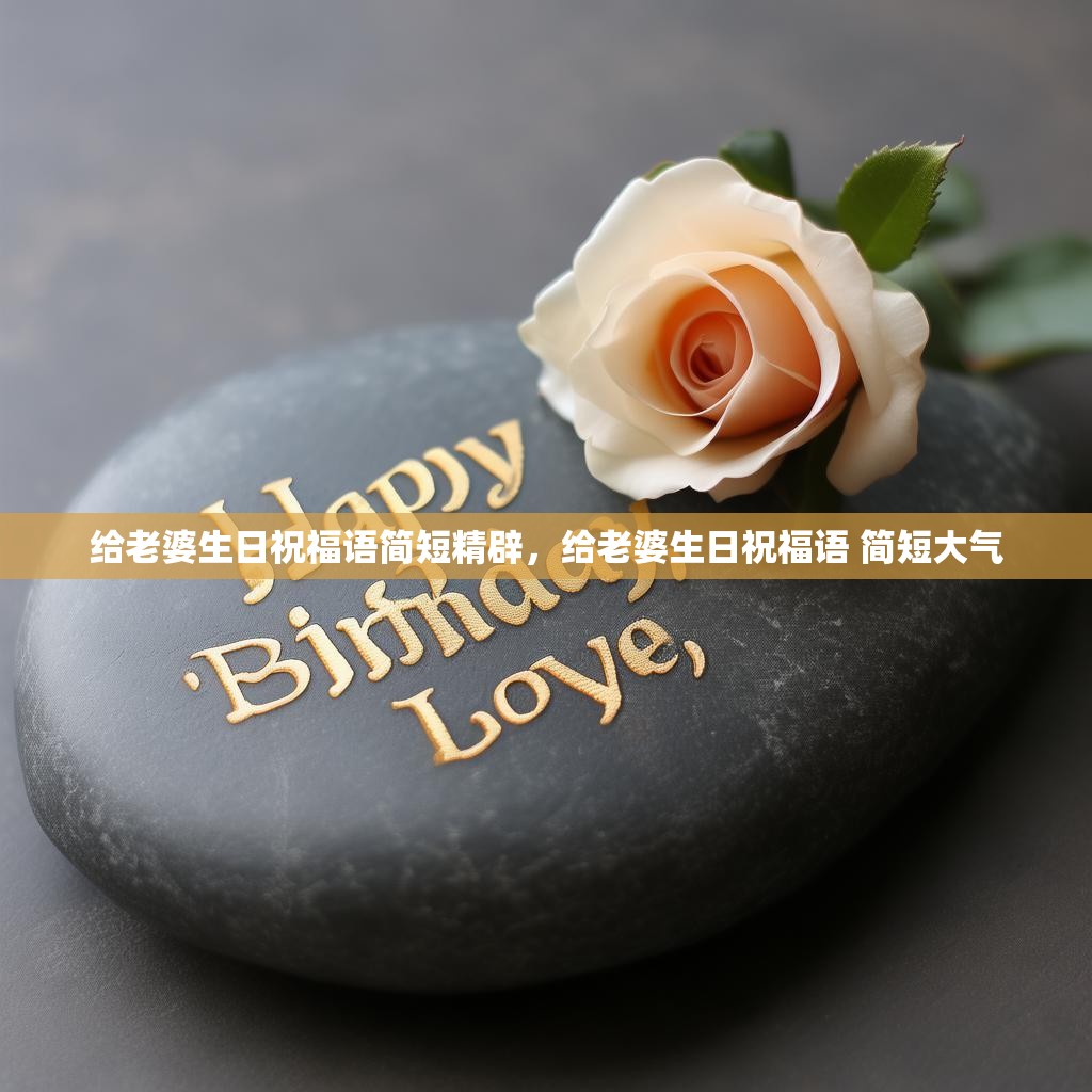 给老婆生日祝福语简短精辟，给老婆生日祝福语 简短大气