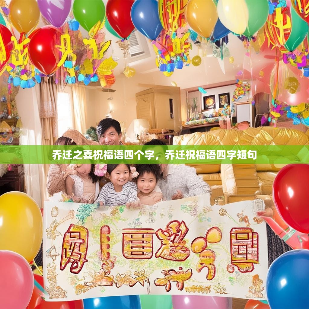 乔迁之喜祝福语四个字，乔迁祝福语四字短句