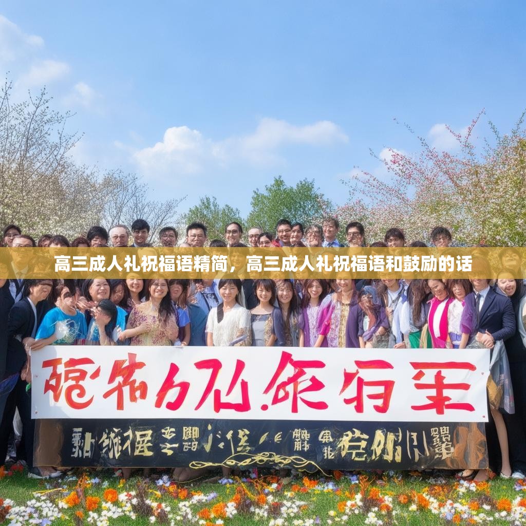 高三成人礼祝福语精简，高三成人礼祝福语和鼓励的话