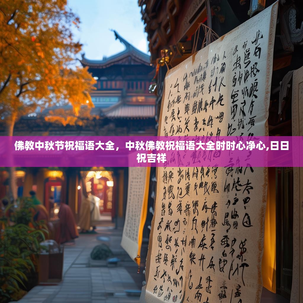 佛教中秋节祝福语大全，中秋佛教祝福语大全时时心净心,日日祝吉祥