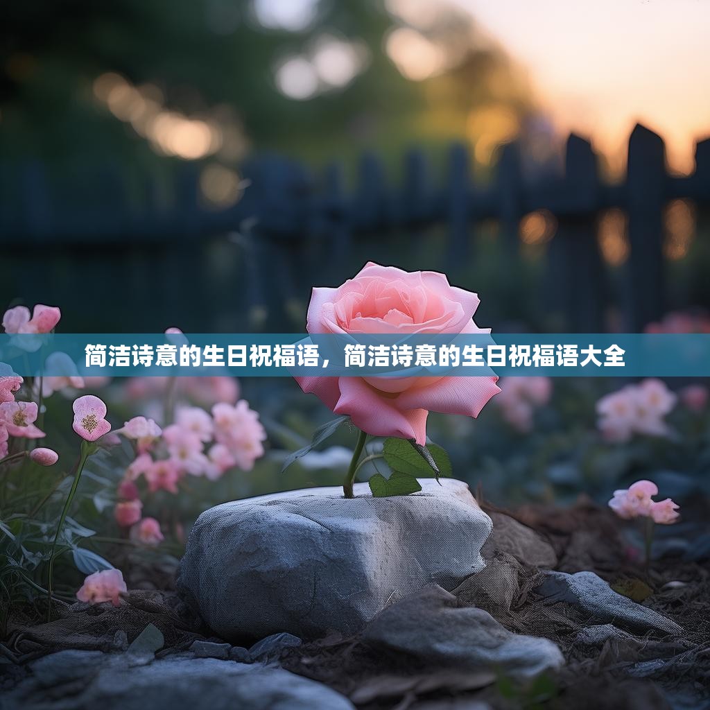 简洁诗意的生日祝福语，简洁诗意的生日祝福语大全
