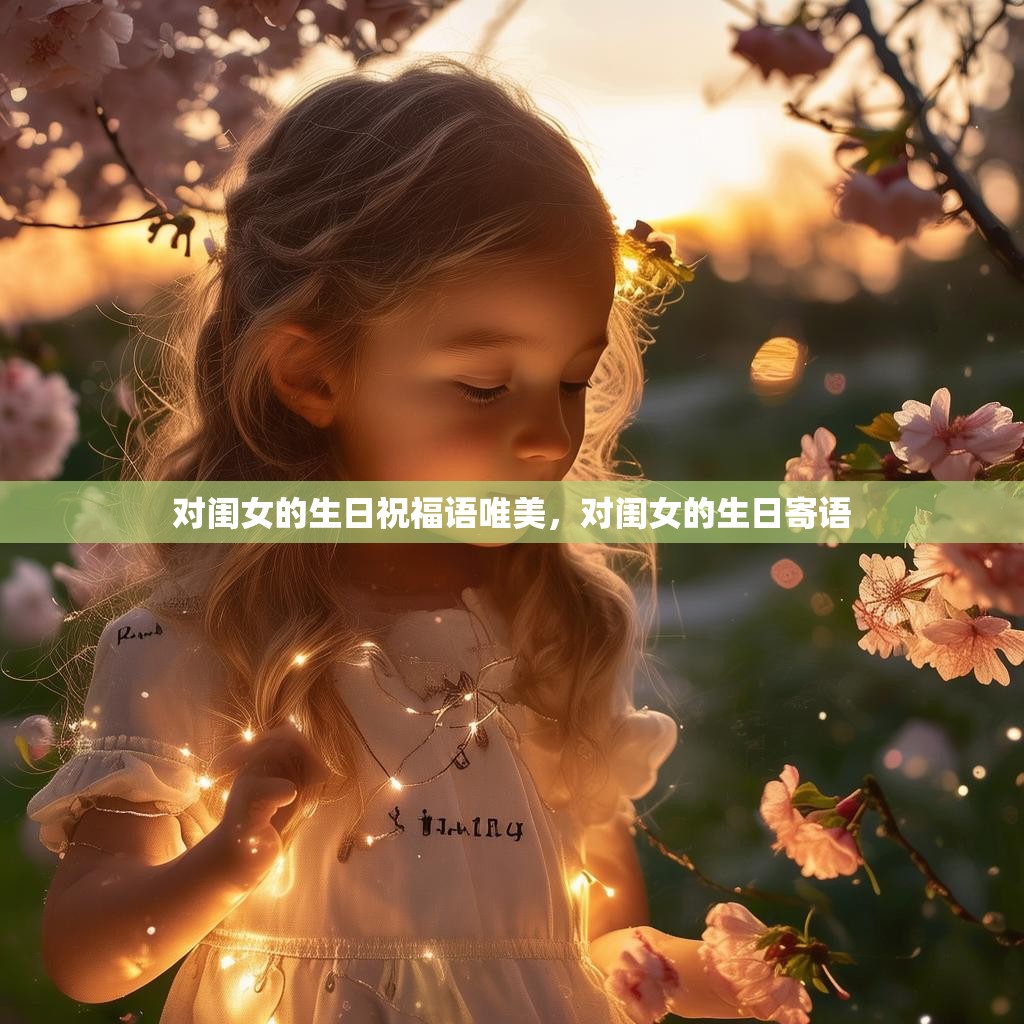 对闺女的生日祝福语唯美,对闺女的生日寄语