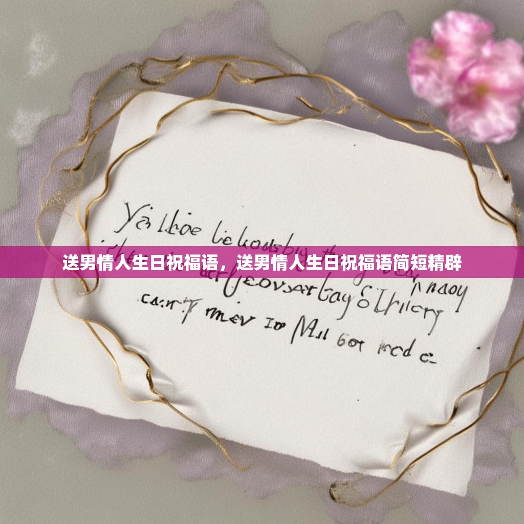 送男情人生日祝福语,送男情人生日祝福语简短精辟