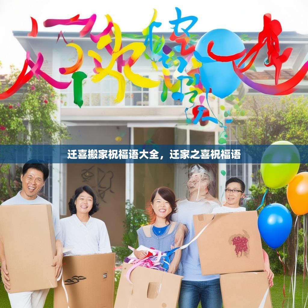 迁喜搬家祝福语大全,迁家之喜祝福语
