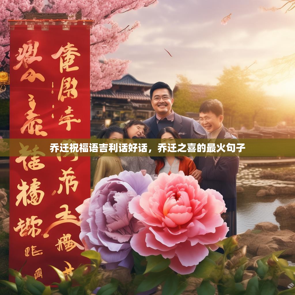 乔迁祝福语吉利话好话,乔迁之喜的最火句子