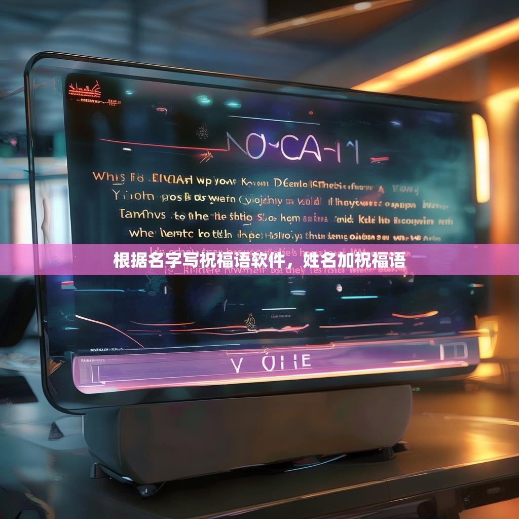 根据名字写祝福语软件,姓名加祝福语