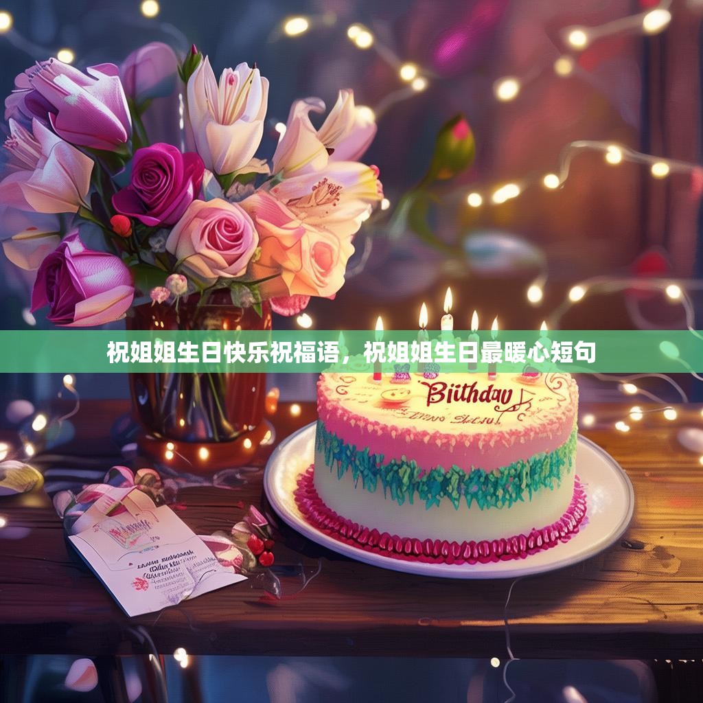 祝姐姐生日快乐祝福语,祝姐姐生日最暖心短句
