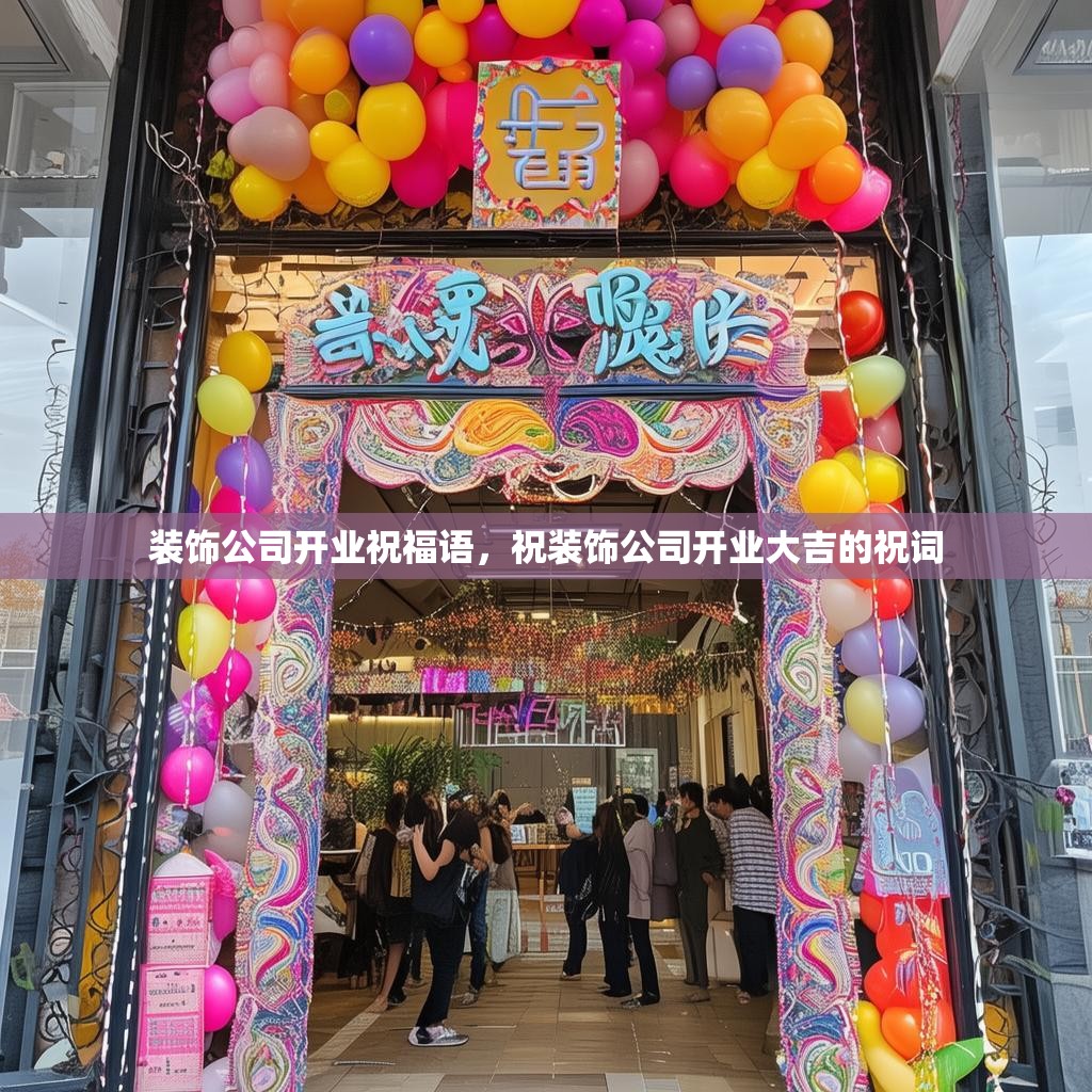 装饰公司开业祝福语,祝装饰公司开业大吉的祝词