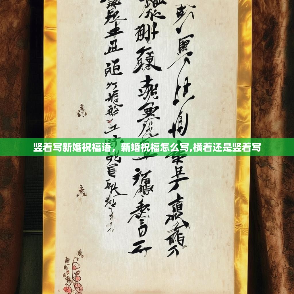 竖着写新婚祝福语,新婚祝福怎么写,横着还是竖着写