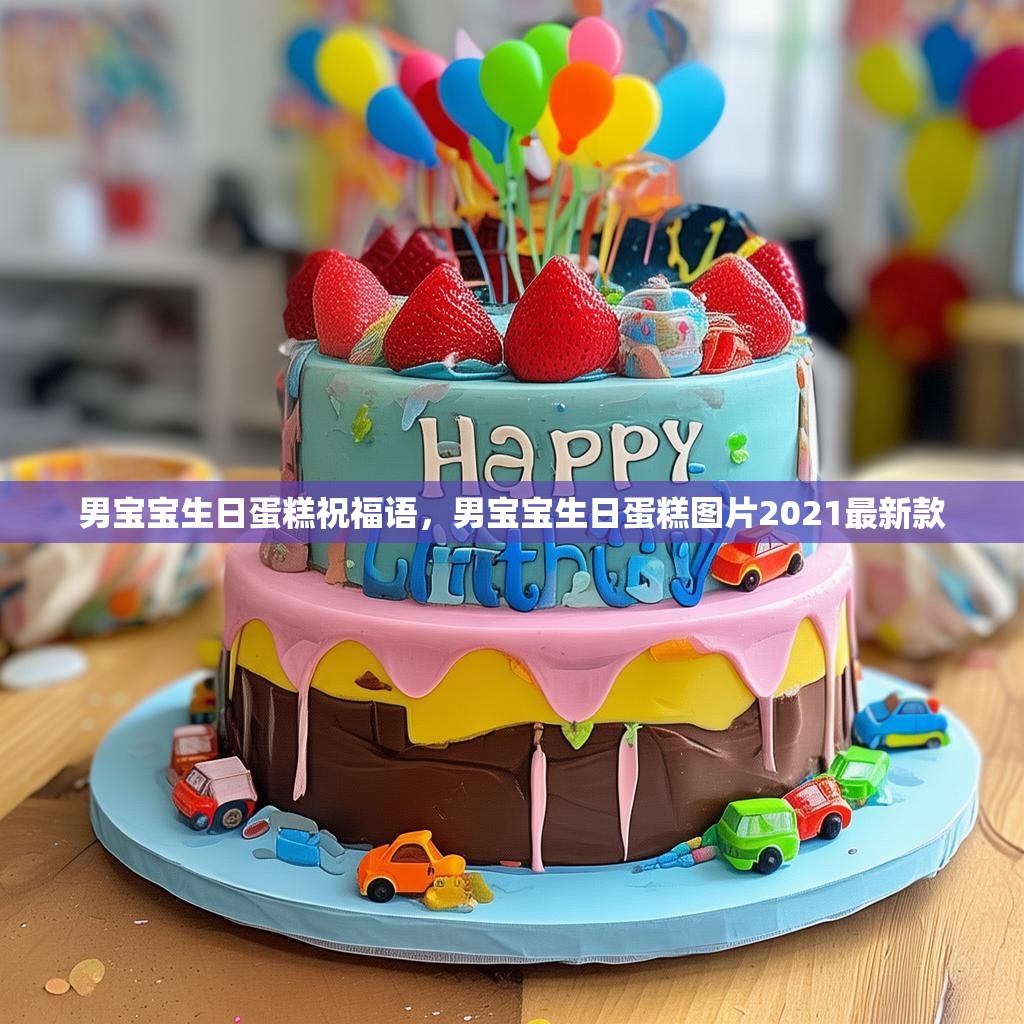 男宝宝生日蛋糕祝福语,男宝宝生日蛋糕图片2021最新款