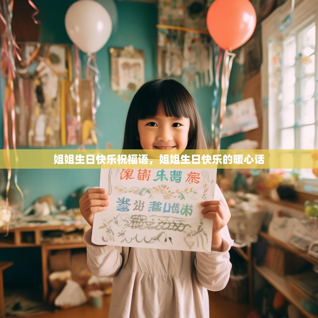 姐姐生日快乐祝福语,姐姐生日快乐的暖心话