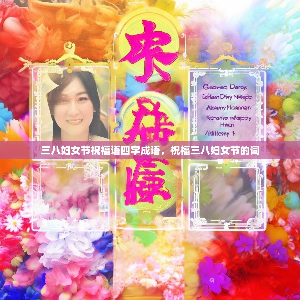 三八妇女节祝福语四字成语,祝福三八妇女节的词