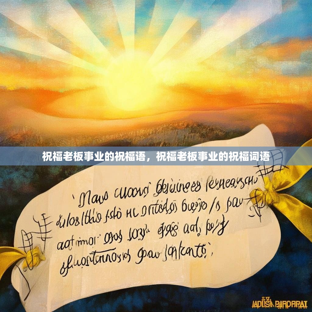 祝福老板事业的祝福语,祝福老板事业的祝福词语