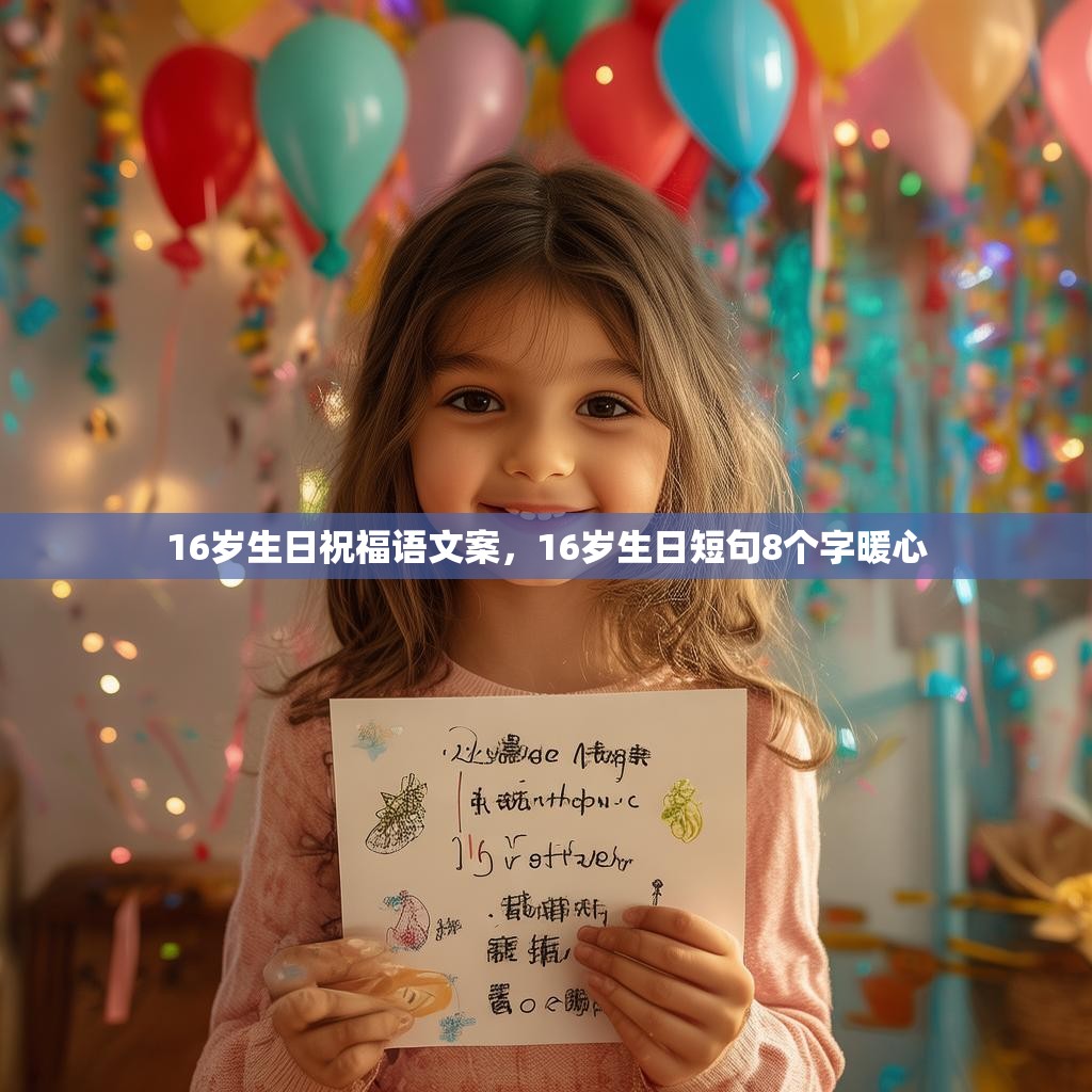 16岁生日祝福语文案,16岁生日短句8个字暖心