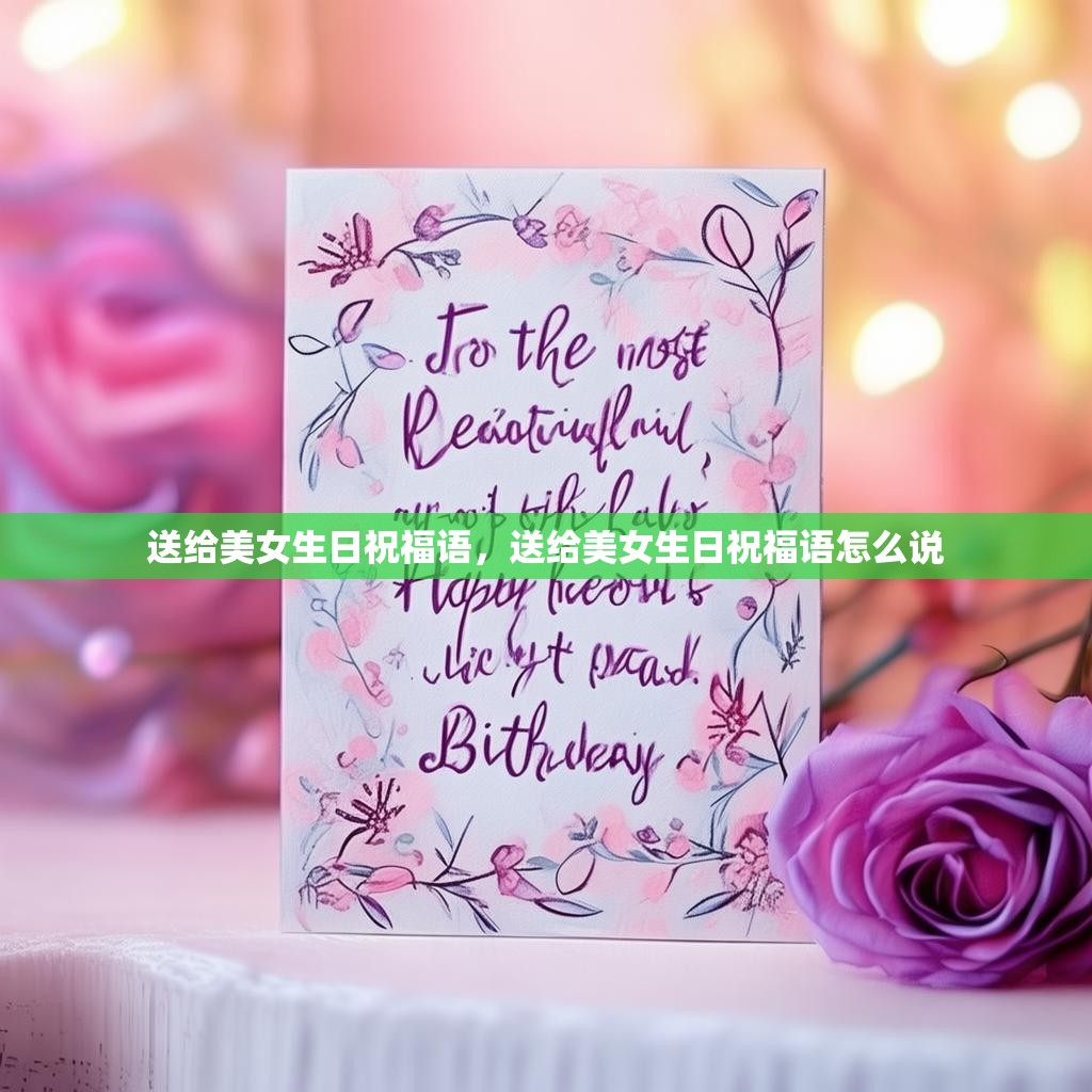 送给美女生日祝福语，送给美女生日祝福语怎么说