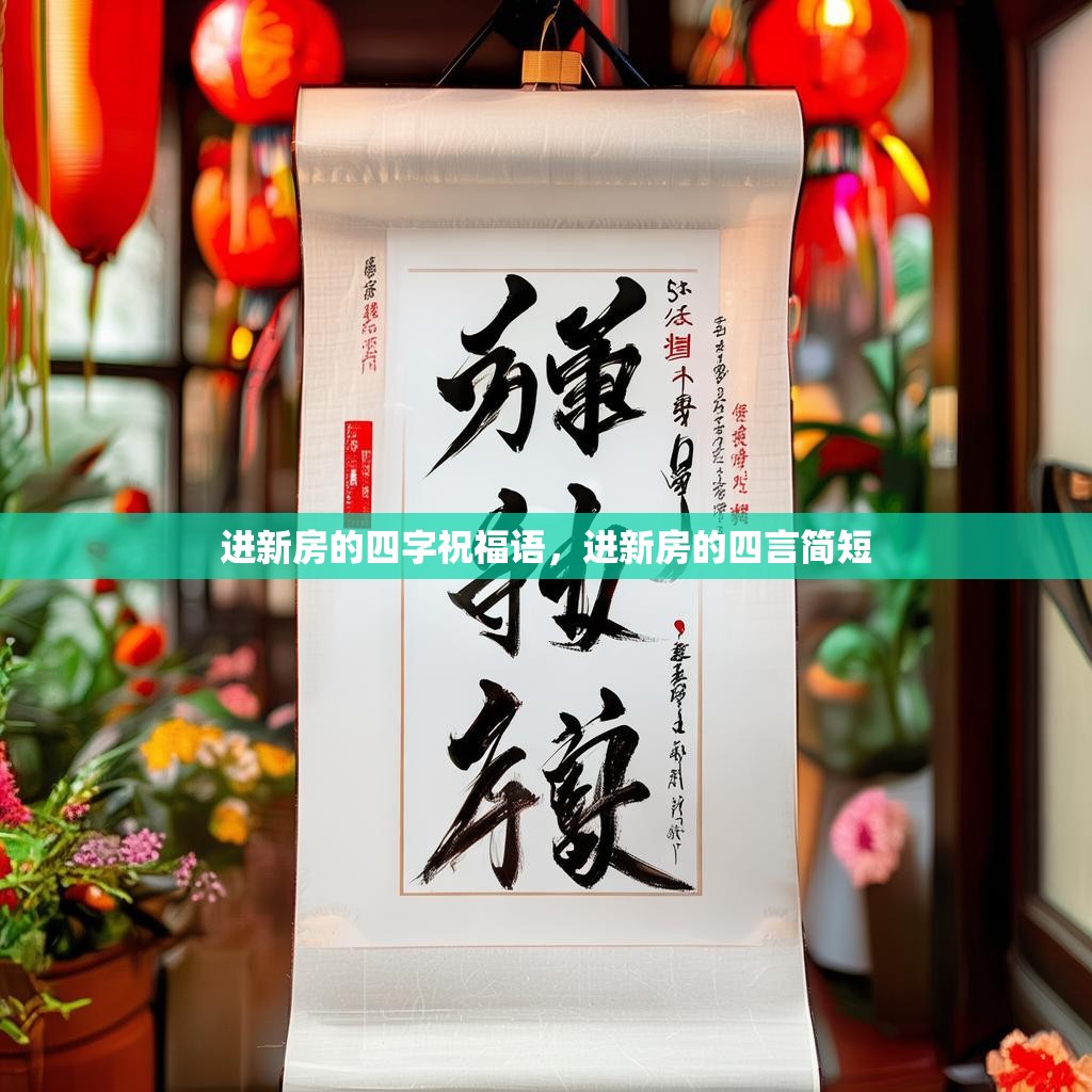 进新房的四字祝福语，进新房的四言简短
