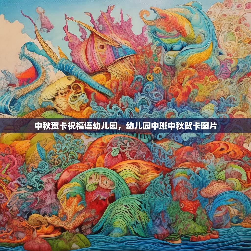 中秋贺卡祝福语幼儿园，幼儿园中班中秋贺卡图片