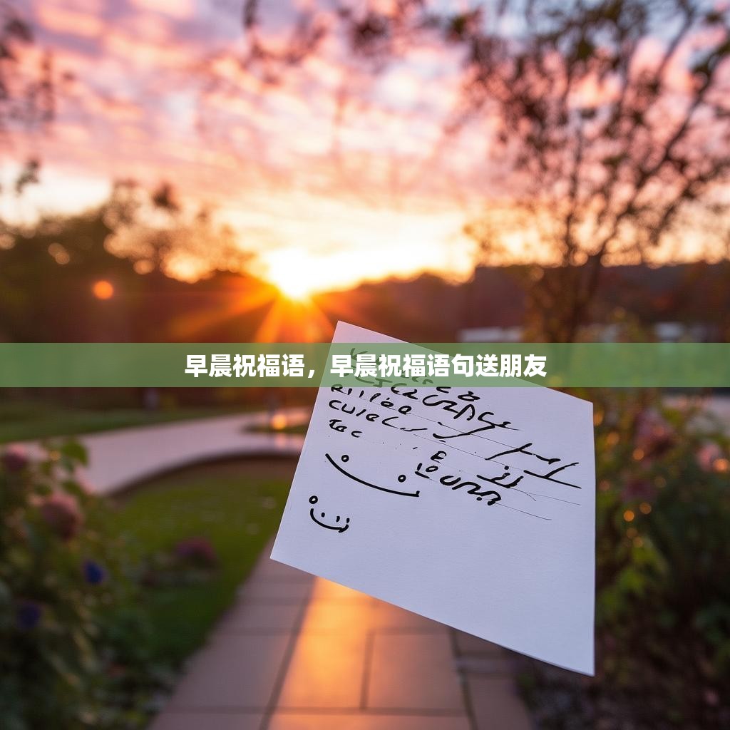 早晨祝福语，早晨祝福语句送朋友