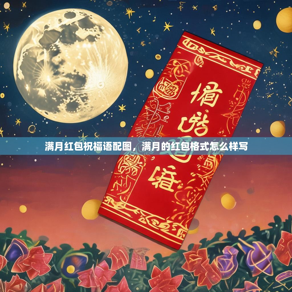 满月红包祝福语配图，满月的红包格式怎么样写