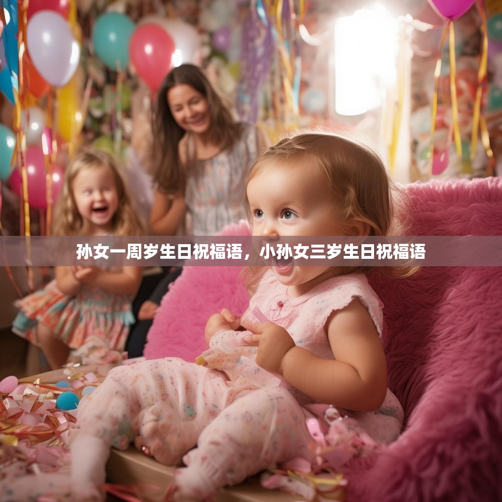 孙女一周岁生日祝福语，小孙女三岁生日祝福语