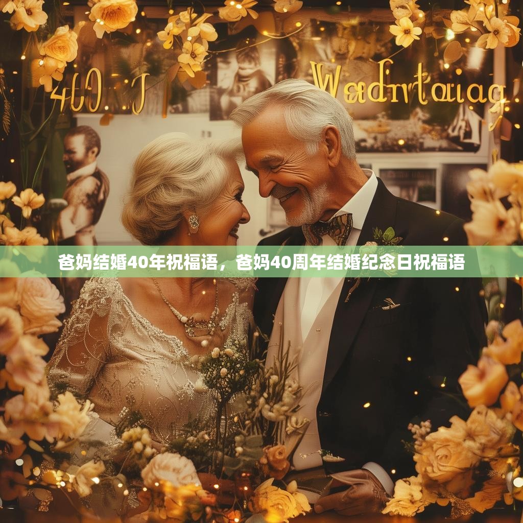 爸妈结婚40年祝福语,爸妈40周年结婚纪念日祝福语