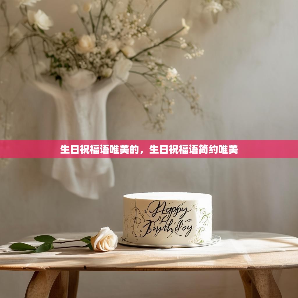 生日祝福语唯美的,生日祝福语简约唯美