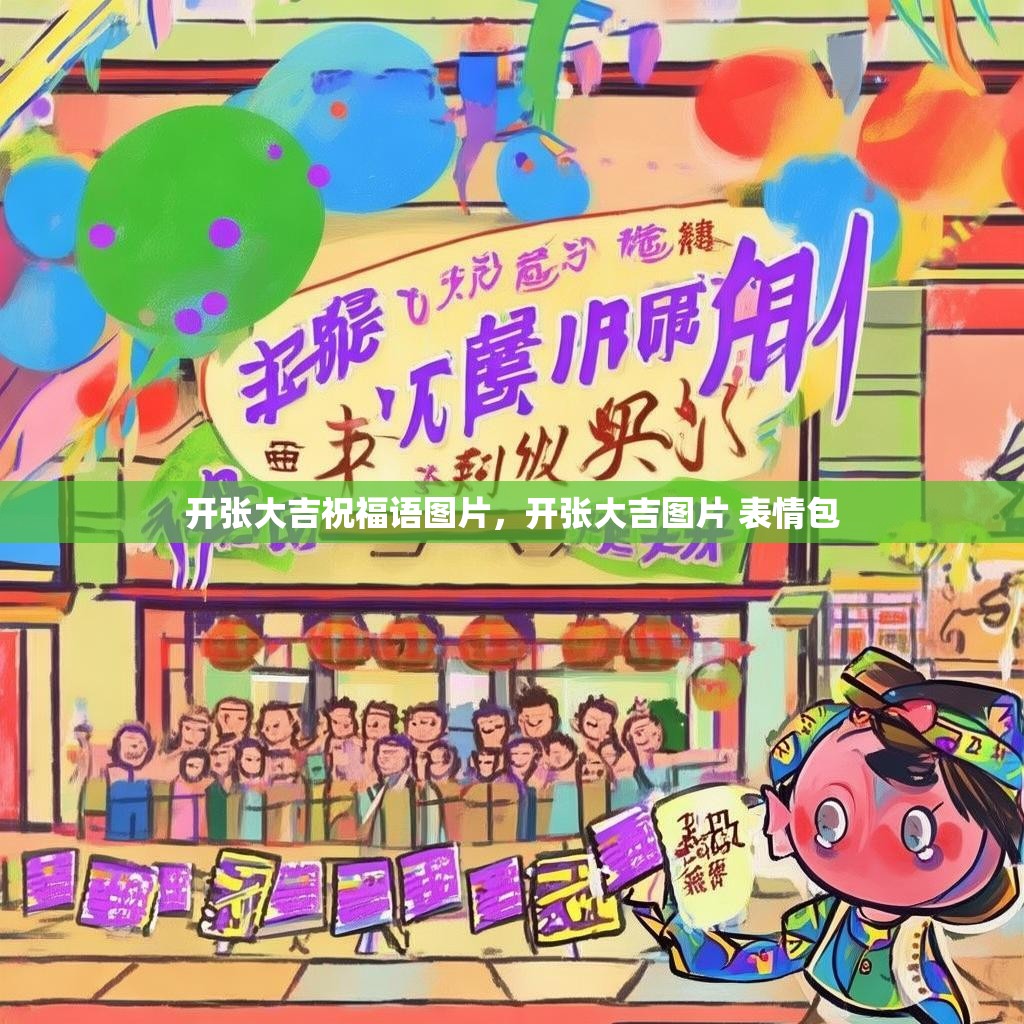 开张大吉祝福语图片，开张大吉图片 表情包
