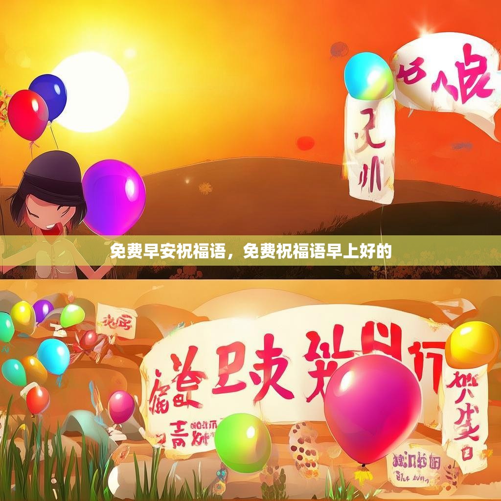 免费早安祝福语，免费祝福语早上好的
