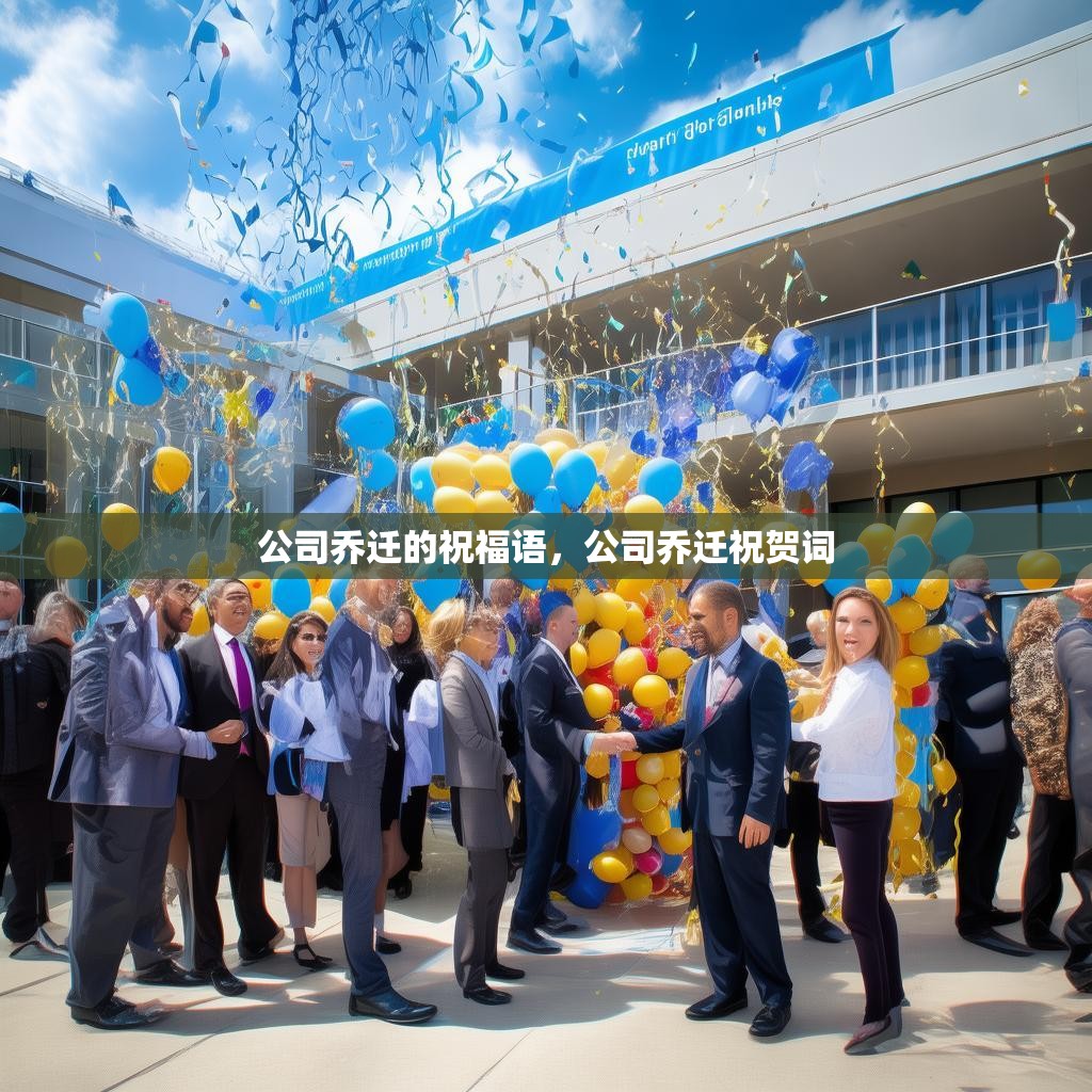 公司乔迁的祝福语,公司乔迁祝贺词