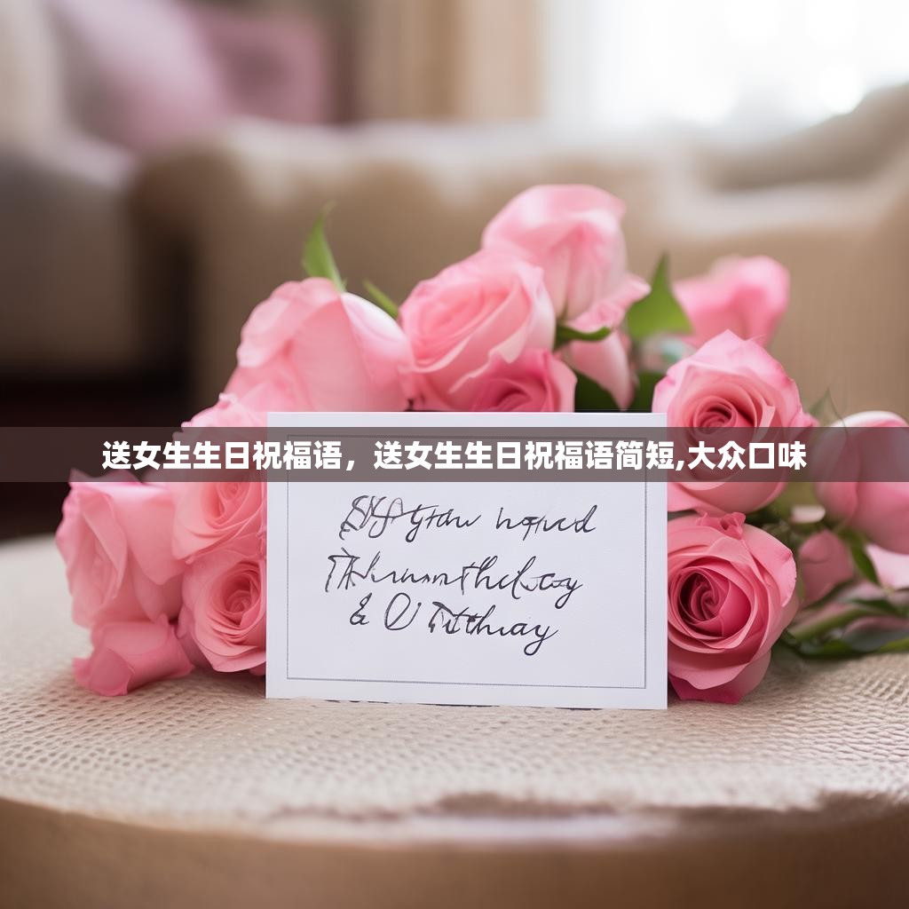 送女生生日祝福语，送女生生日祝福语简短,大众口味