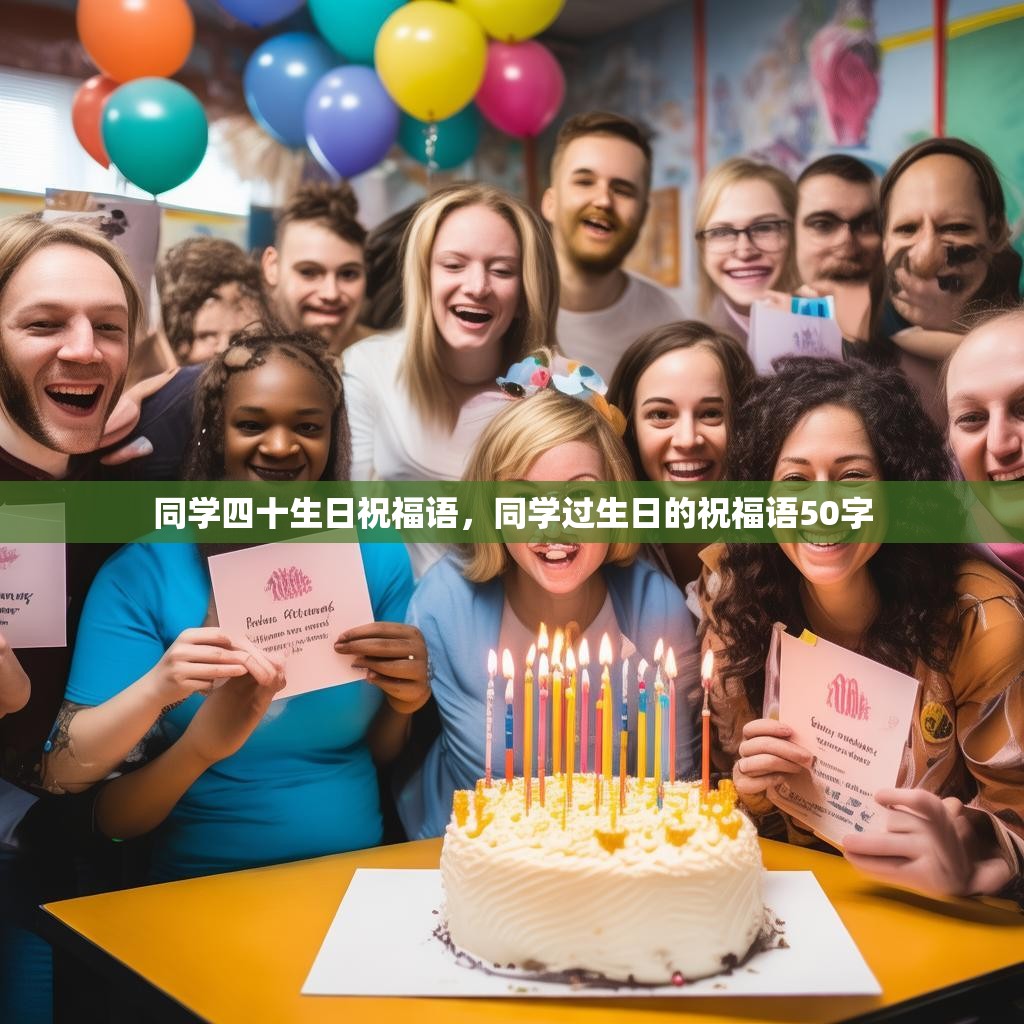 同学四十生日祝福语，同学过生日的祝福语50字
