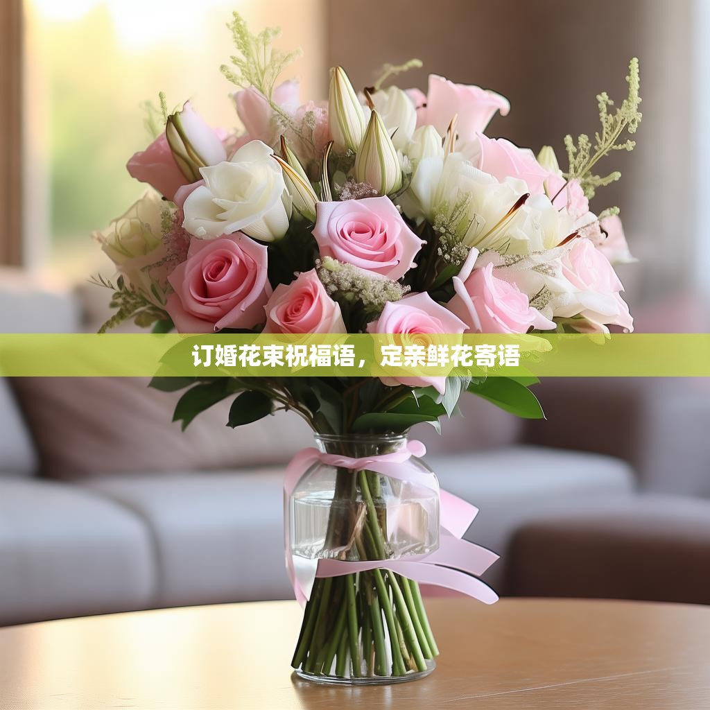 订婚花束祝福语，定亲鲜花寄语