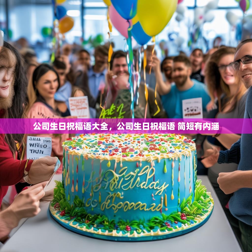 公司生日祝福语大全,公司生日祝福语 简短有内涵