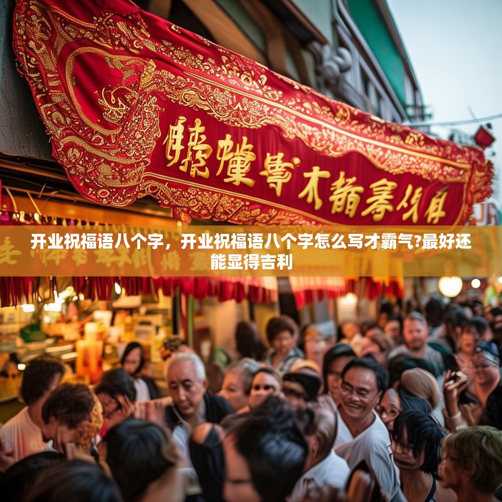 开业祝福语八个字,开业祝福语八个字怎么写才霸气?最好还能显得吉利